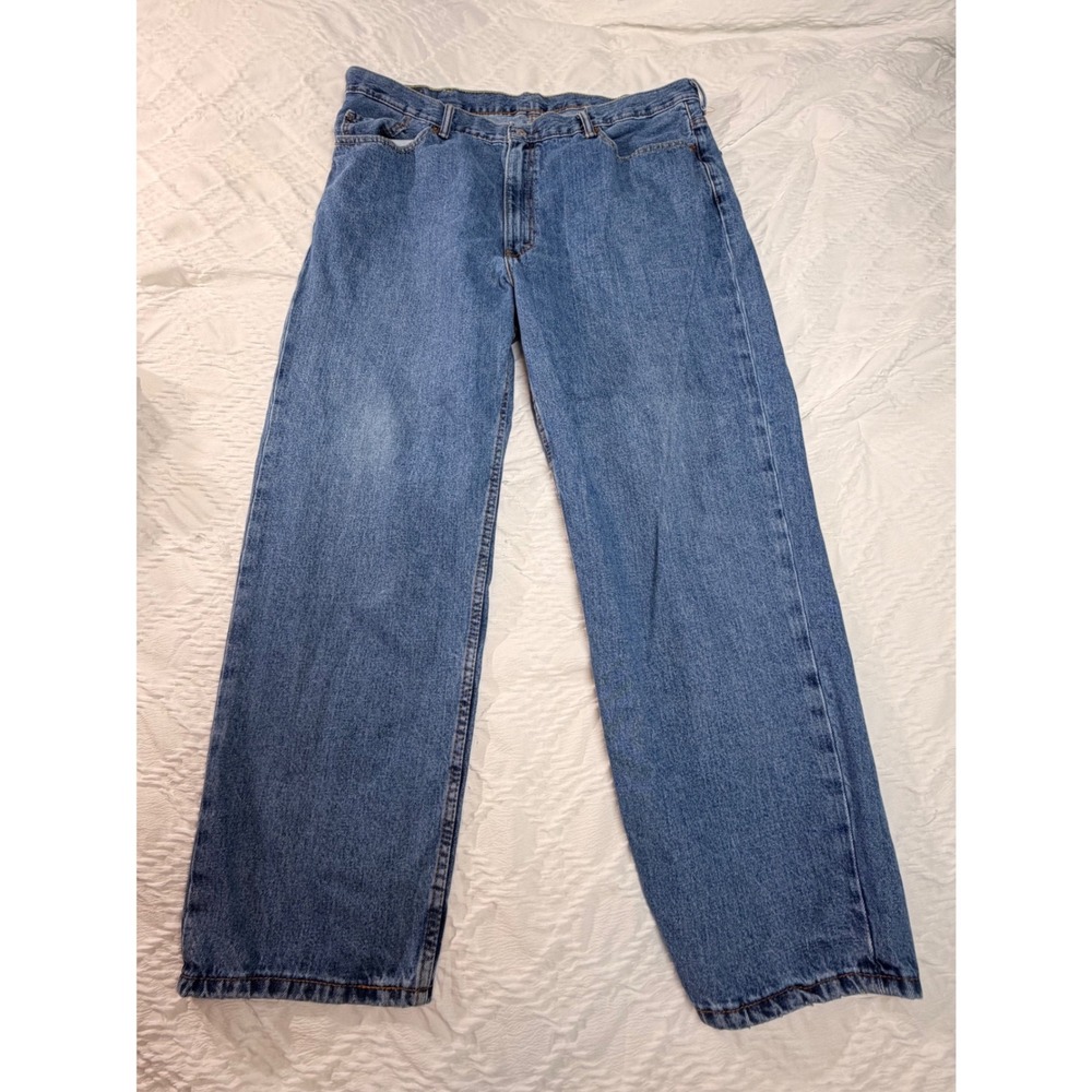Levi's 550 Relaxed Fit Men's Jeans 42x30 Medium Wash Blue Denim 00550-4891